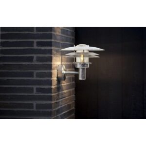Nordlux Amalienborg Φωτιστικό Τοίχου Γαλβανιζέ IP54 E27  Γαλβανιζέl/Πλαστικό –  10600219