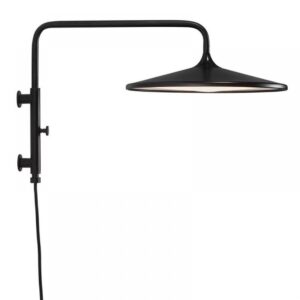 Nordlux Balance Φωτιστικό Τοίχου Μαύρο LED 17.5W 2700K Dimmable  –  2010121003