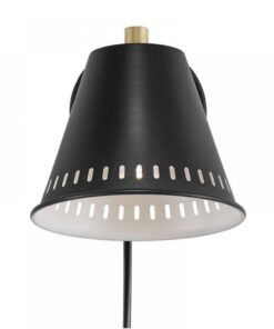 Nordlux Pine Φωτιστικό Τοίχου Μαύρο GU10 Μεταλλικό – 2010381003
