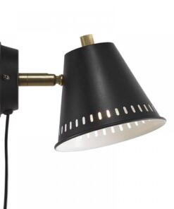 Nordlux Pine Φωτιστικό Τοίχου Μαύρο GU10 Μεταλλικό – 2010381003