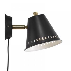 Nordlux Pine Φωτιστικό Τοίχου Μαύρο GU10  Μεταλλικό –  2010381003
