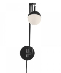 Nordlux Contina Φωτιστικό Τοίχου Μαύρο G9 Γυάλινο/Μεταλλικό – 2010971003