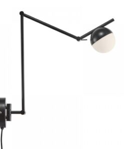 Nordlux Contina Φωτιστικό Τοίχου Μαύρο G9 Γυάλινο/Μεταλλικό – 2010971003