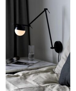 Nordlux Contina Φωτιστικό Τοίχου Μαύρο G9 Γυάλινο/Μεταλλικό – 2010971003