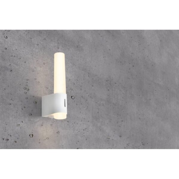 Nordlux Helva Night Φωτιστικό Τοίχου Λευκό IP44 LED 6.8W 3000K  –  2015301001