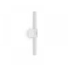Nordlux Helva Double Basic Φωτιστικό Τοίχου Λευκό IP44 LED 9W 3000K –  2015311001