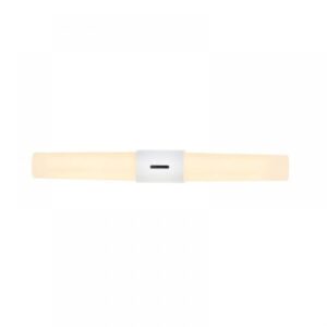 Nordlux Helva Double Basic Φωτιστικό Τοίχου Λευκό IP44 LED 9W 3000K –  2015311001