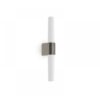 Nordlux Helva Double Φωτιστικό Τοίχου Brushed  Νικελ  IP44 LED 9.5W 3000K  –  2015321055