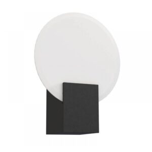 Nordlux Hester Φωτιστικό Τοίχου Μαύρο IP44 LED 9.5W 3000K  –  2015391003