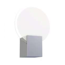 Nordlux Hester Φωτιστικό Τοίχου  Νικελ  IP44 LED 9.5W 3000K  –  2015391033