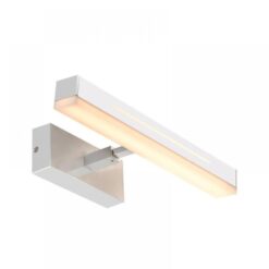 Nordlux Otis 40 Φωτιστικό Τοίχου Νικελ IP44 LED 14W 3000K – 2015401033