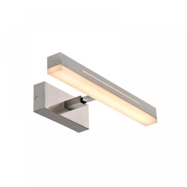 Nordlux Otis 40 Φωτιστικό Τοίχου Brushed  Νικελ IP44  LED 14W 3000K   -  2015401055