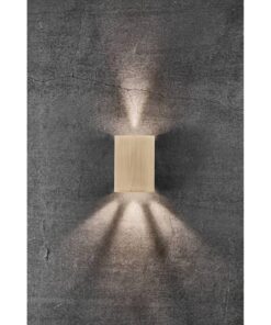 Nordlux Fold 10 Φωτιστικό Τοίχου Ορείχαλκος LED 7.5W 3000K – 2019041035