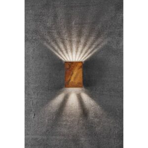 Nordlux Fold 10 Φωτιστικό Τοίχου Corten LED 7.5W 3000K  –  2019041038