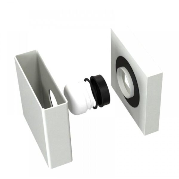 Επιτοίχιο Φωτιστικό Nordlux Turn Φωτιστικό LED 13W 2700K IP54 Λευκού Χρώματος Dimmable –  2019061001