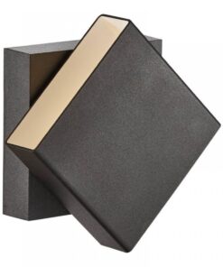 Επιτοίχιο Φωτιστικό Nordlux Turn Φωτιστικό LED 13W 2700K IP54 Μαύρου Χρώματος Dimmable – 2019061003