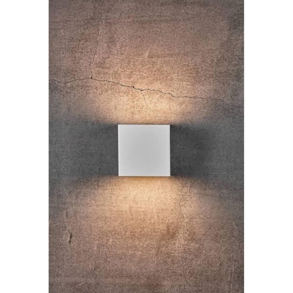Επιτοίχιο Φωτιστικό Nordlux Turn Φωτιστικό LED 13W 2700K IP54 Γκρι Χρώματος Dimmable –  2019061010