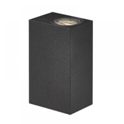 Nordlux Asbol Kubi Φωτιστικό Τοίχου Μαύρο IP44 LED 6.5W 3000K – 2019071003