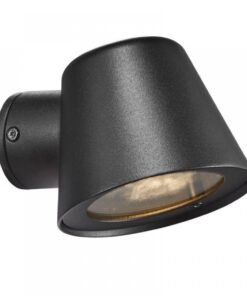 Nordlux Aleria Φωτιστικό Τοίχου Μαύρο IP44 GU10 Μεταλλικό – 2019131003