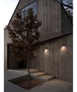 Nordlux Aleria Φωτιστικό Τοίχου Μαύρο IP44 GU10 Μεταλλικό – 2019131003