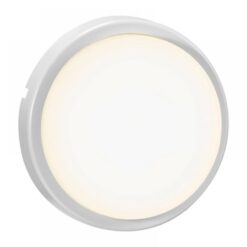 Nordlux Cuba Outdoor Energy Round Φωτιστικό Τοίχου Λευκό LED 6.5W 3000K – 2019161001