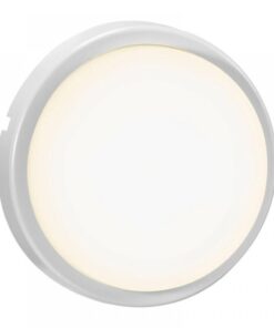 Nordlux Cuba Outdoor Energy Round Φωτιστικό Τοίχου Λευκό LED 6.5W 3000K – 2019161001