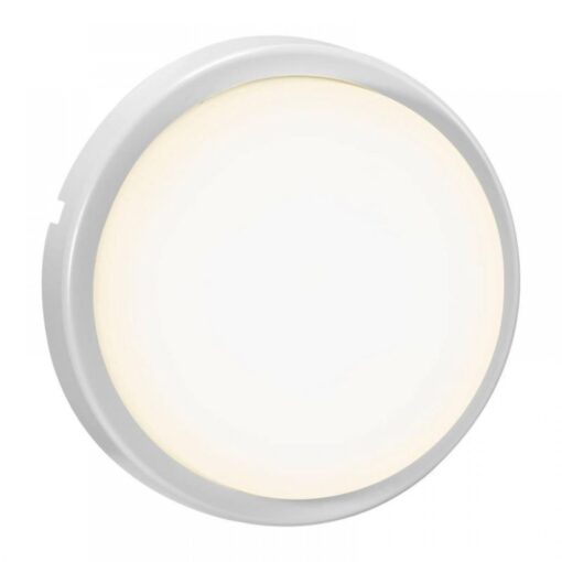 Nordlux Cuba Outdoor Energy Round Φωτιστικό Τοίχου Λευκό LED 6.5W 3000K –  2019161001