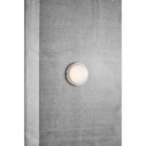 Nordlux Cuba Outdoor Energy Round Φωτιστικό Τοίχου Λευκό LED 6.5W 3000K –  2019161001