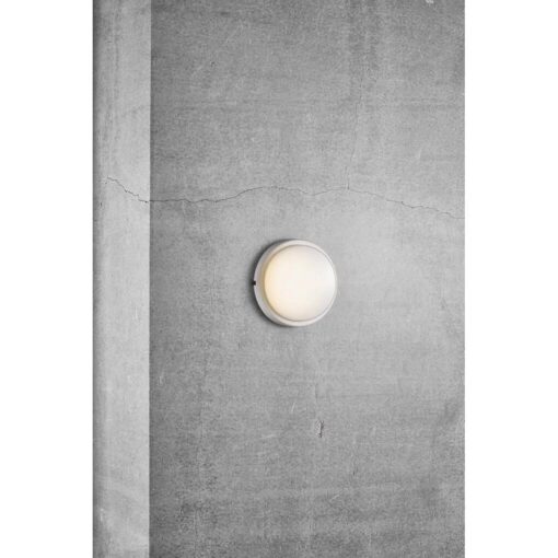 Nordlux Cuba Outdoor Energy Round Φωτιστικό Τοίχου Λευκό LED 6.5W 3000K –  2019161001