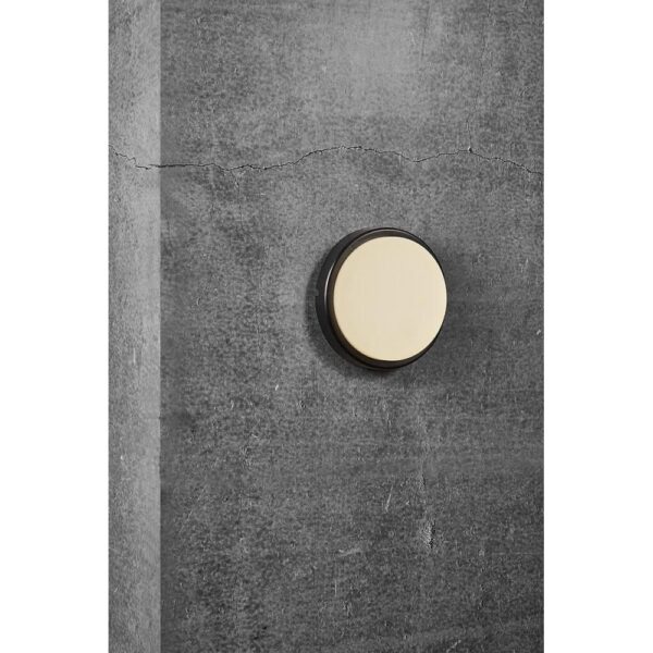 Nordlux Cuba Outdoor Energy Round Φωτιστικό Τοίχου Μαύρο LED 6.5W 3000K –  2019161003