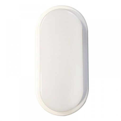 Nordlux Cuba Outdoor Energy Oval Φωτιστικό Τοίχου Λευκό LED 6.5W 3000K –  2019181001