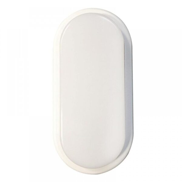 Nordlux Cuba Outdoor Energy Oval Φωτιστικό Τοίχου Λευκό LED 6.5W 3000K –  2019181001
