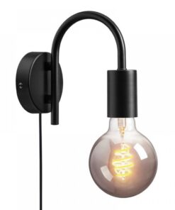 Nordlux Paco Φωτιστικό Τοίχου Μαύρο E27 Μεταλλικό – 2112071003