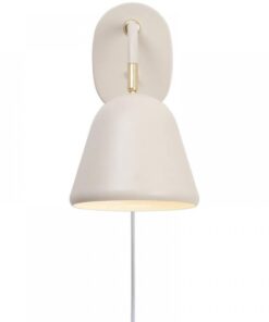 Nordlux Fleur 15 Φωτιστικό Τοίχου Μπεζ E14 Μεταλλικό – 2112101001