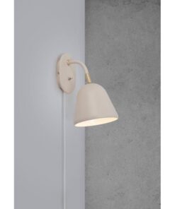 Nordlux Fleur 15 Φωτιστικό Τοίχου Μπεζ E14 Μεταλλικό – 2112101001