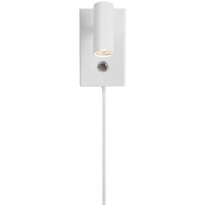 Nordlux Omari Φωτιστικό Τοίχου Λευκό LED 3.2W 2700K Διακόπτη Αφής Dimmable –  2112231001
