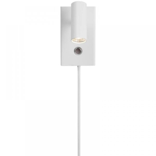 Nordlux Omari Φωτιστικό Τοίχου Λευκό LED 3.2W 2700K Διακόπτη Αφής Dimmable –  2112231001
