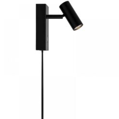 Nordlux Omari Φωτιστικό Τοίχου Μαύρο LED 3.2W 2700K Διακόπτη Αφής Dimmable – 2112231003