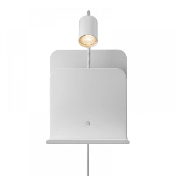 Nordlux Roomi Φωτιστικό Τοίχου Λευκό GU10  Μεταλλικό –  2112551001