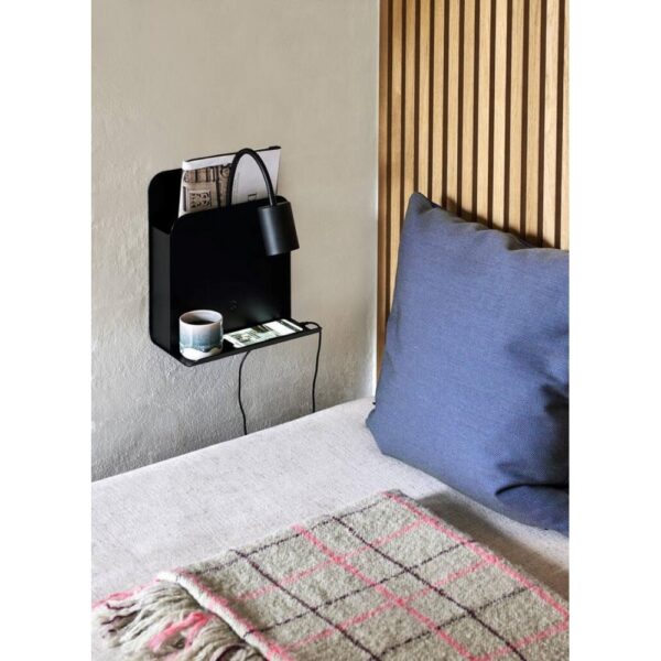 Nordlux Roomi Φωτιστικό Τοίχου Μαύρο GU10  Μεταλλικό –  2112551003
