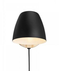 Nordlux Theo Φωτιστικό Τοίχου Μαύρο 1xGU10 Μαύρου Χρώματος – 2112631003