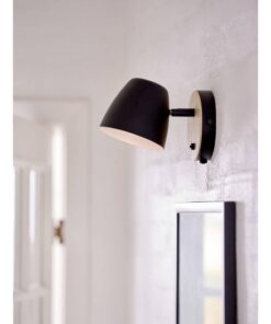 Nordlux Theo Φωτιστικό Τοίχου Μαύρο 1xGU10 Μαύρου Χρώματος – 2112631003