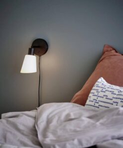 Nordlux Molli Φωτιστικό Τοίχου Μαύρο E14 Γυάλινο/Μεταλλικό – 2112811003