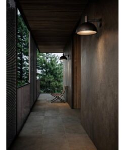 Nordlux Arki 35 Φωτιστικό Τοίχου Μαύρο IP54 E27 Μεταλλικό/Πλαστικό – 2118111003