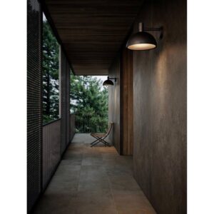 Nordlux Arki 35 Φωτιστικό Τοίχου Μαύρο IP54 E27  Μεταλλικό/Πλαστικό –  2118111003