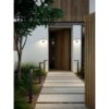 Nordlux Rica Round Φωτιστικό Τοίχου Ηλιακό Φωτιστικό LED 5W 3000K IP44 Μαύρου Χρώματος – 2118141003