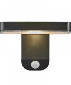 Nordlux Rica Square Φωτιστικό Τοίχου Ηλιακό Φωτιστικό IP44 LED 5W 3000K Μαύρου Χρώματος – 2118161003
