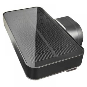 Nordlux Rica Square Φωτιστικό Τοίχου Ηλιακό Φωτιστικό IP44 LED 5W 3000K Μαύρου Χρώματος –  2118161003