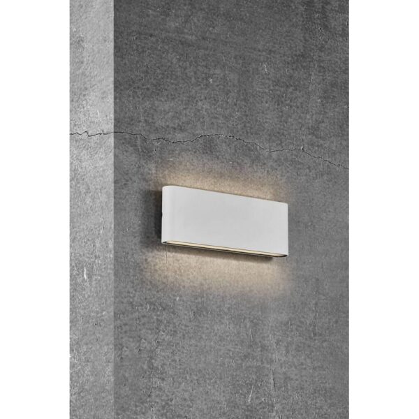 Nordlux Kinver Φωτιστικό Τοίχου Λευκό LED 10W 3000K –  2118181001