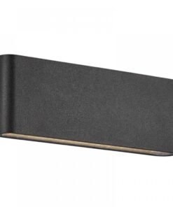 Nordlux Kinver Φωτιστικό Τοίχου Μαύρο LED 10W 3000K – 2118181003